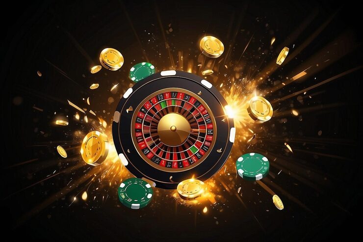 Live dealer roulette table on mobile phone